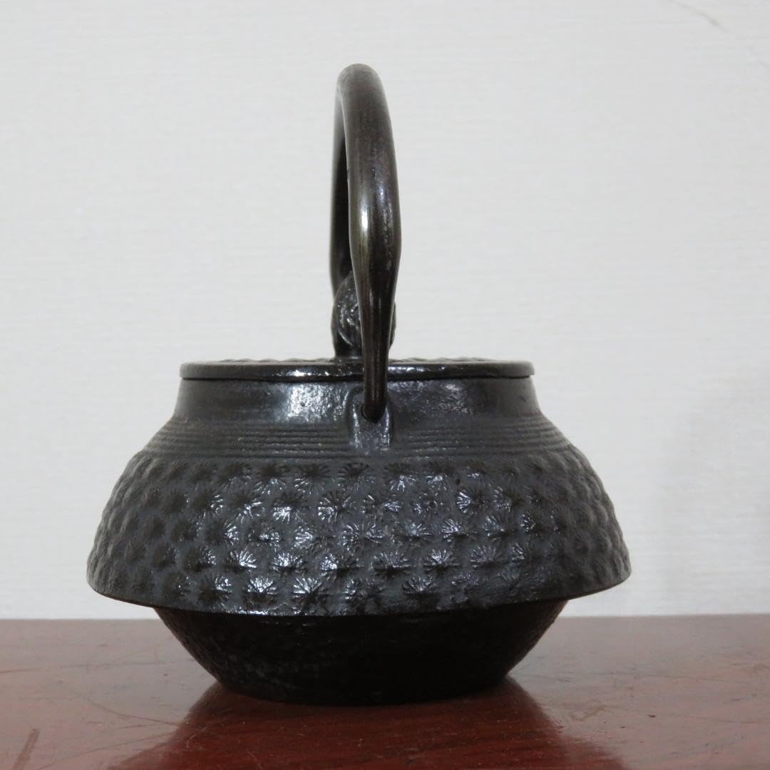 鉄瓶 小 茶道具 鉄器 南部 急須 急須鉄瓶 茶器 鋳物 №1 南部鉄器 小鉄瓶 急須 | アラレ 0.5L | 紅 | 及富